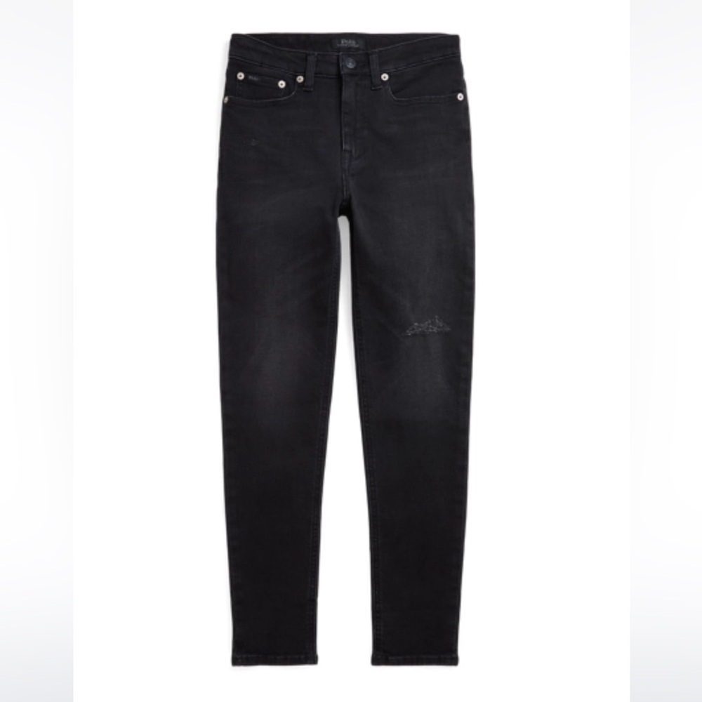 BNWT Girl’s Polo by Ralph Lauren Kids Black Jeans Size 16